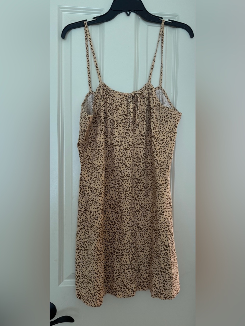 Cabernet Leopard-Print Sleepwear in Beige and Black